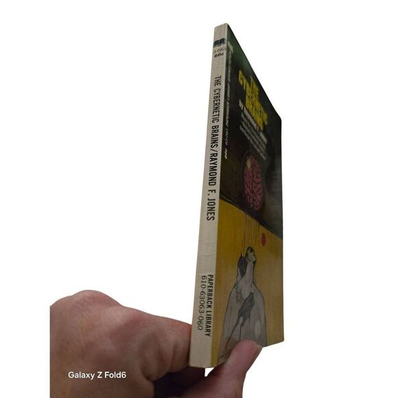 The cybernetic Brains by Raymond F. Jones - paperback library science fiction - Picture 3 of 4